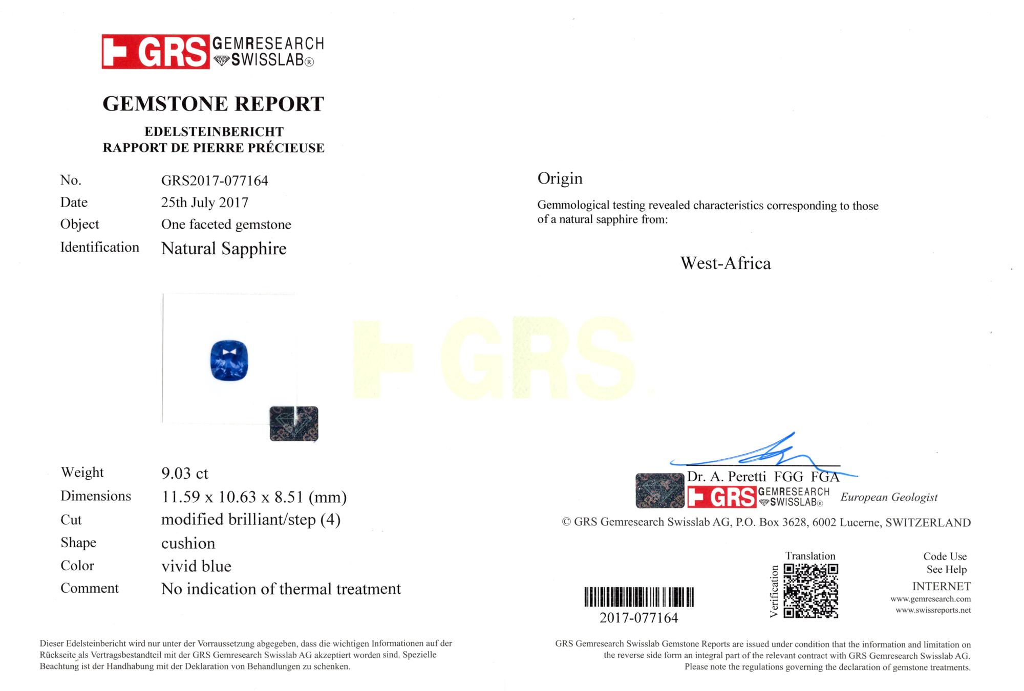 GRS Certificate